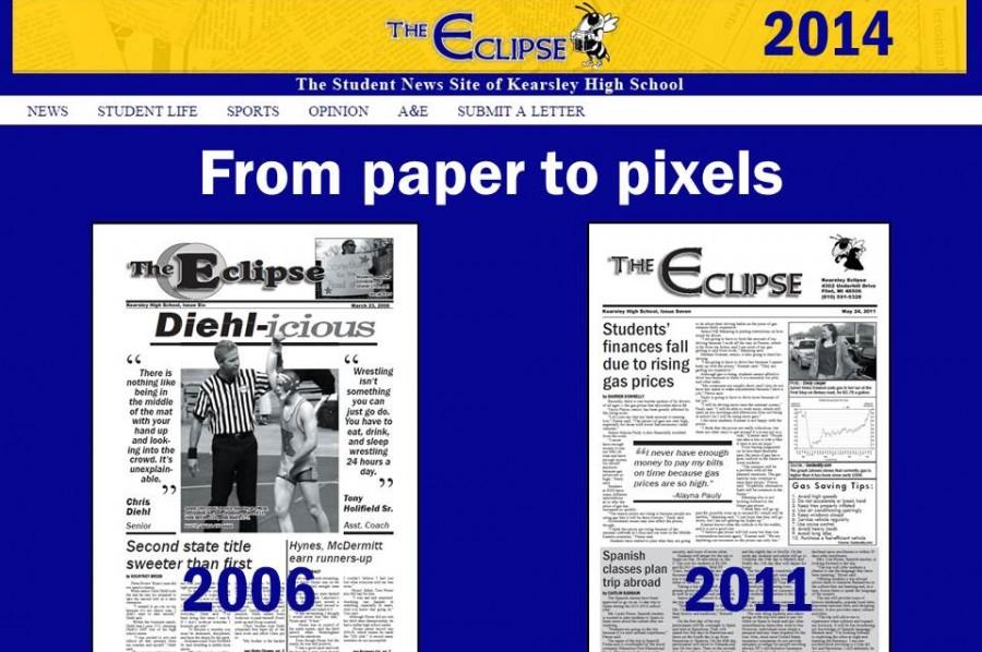 Kearsley’s student newspaper is back in (digital) business The Eclipse