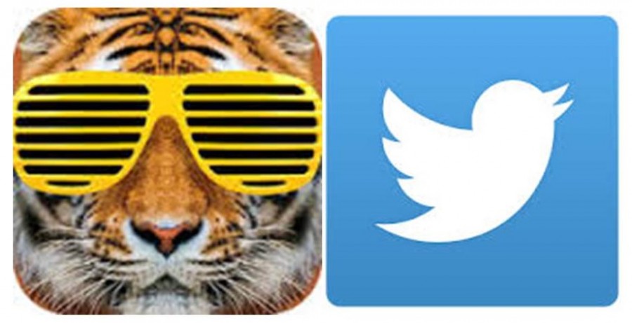 Social media icons: After School app (left) and Twitter