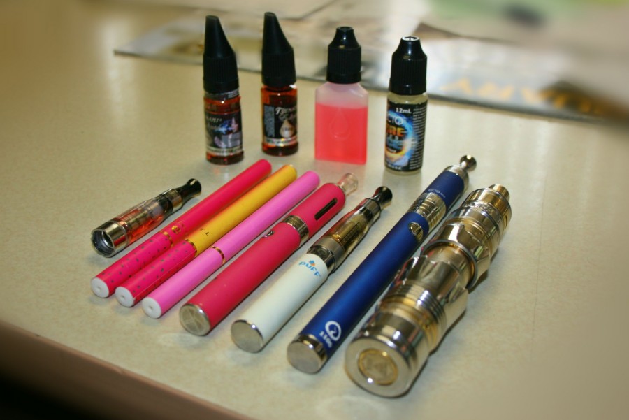 Assistant Principal Matt Moore has confiscated many hookah pens and e-cigarettes since November. 
