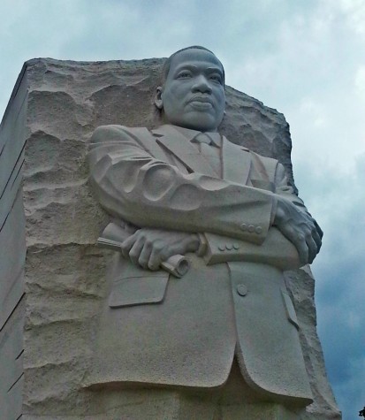 "The Stone of Hope": The Martin Luther King Jr. Memorial in Washington D.C., completed in 2011.