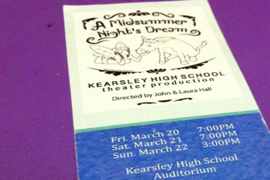 Close to 600 tickets were sold for the spring play A Midsummer Nights Dream.