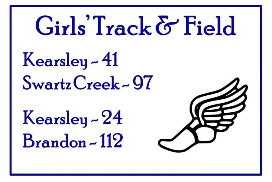 The girls track and field team lost its double-dual meet against Swartz Creek and Brandon on April 29.