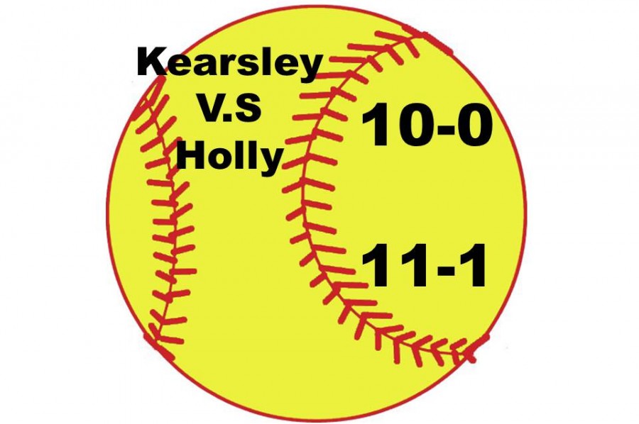 Kearsley swept Holly in a doubleheader 10-0, 11-1 on April 21.