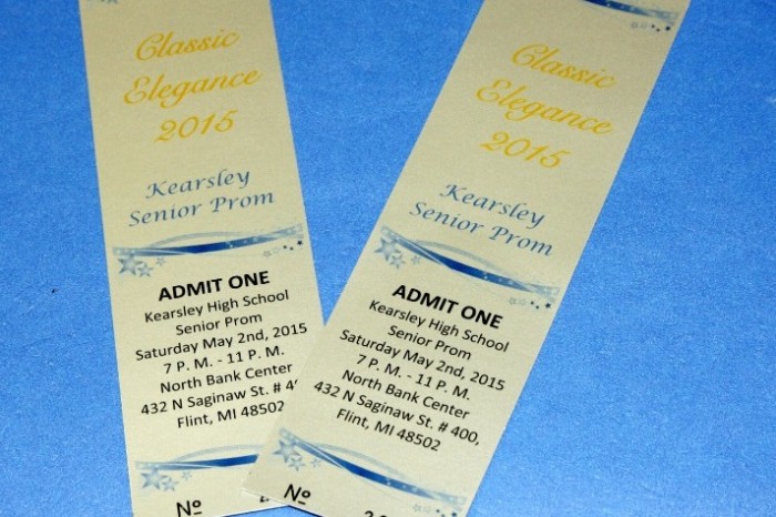 Tickets for the 2015 prom will admit a senior to a night of classic elegance.