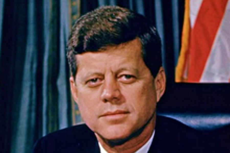 John F. Kennedy served as the 35th president of the United States.