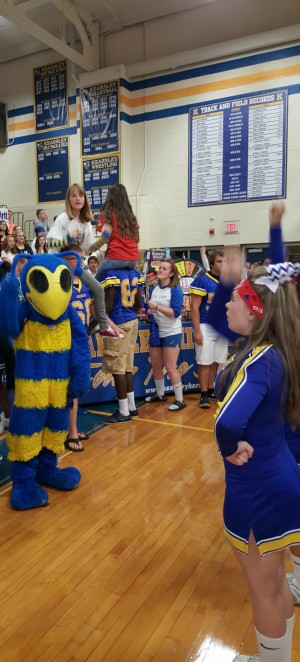 Students of all grade levels participate in the ABC12 Spirit Challenge. 