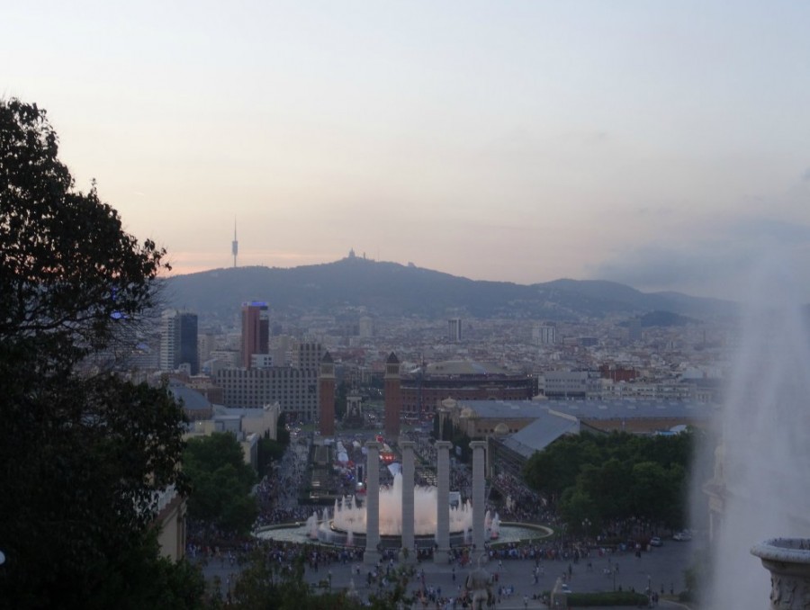 This view of Barcelona took my breath away.