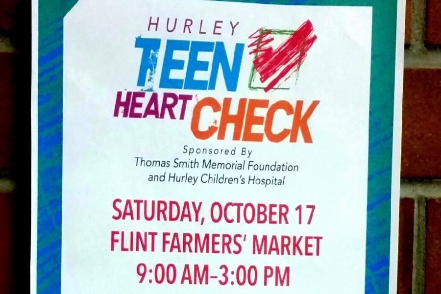 Teen hearts screened for free at Flint Farmers Market