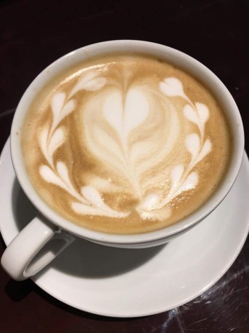 Café Rhema specializes in latte art.