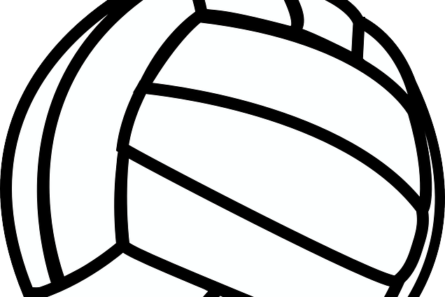volleyball clip art 2 via pixabay