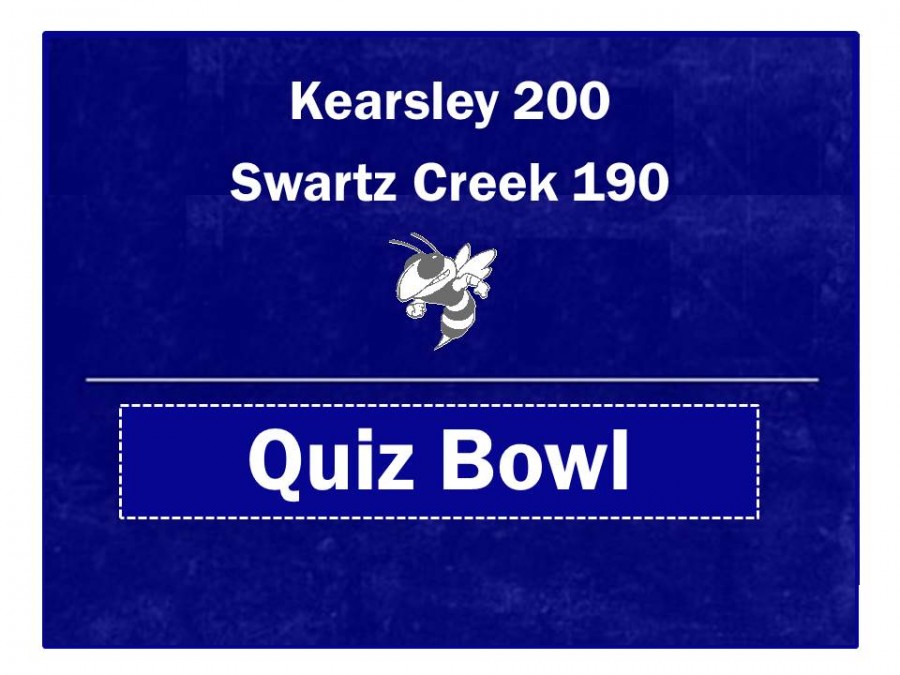 Quiz bowl squeaks past Swartz Creek