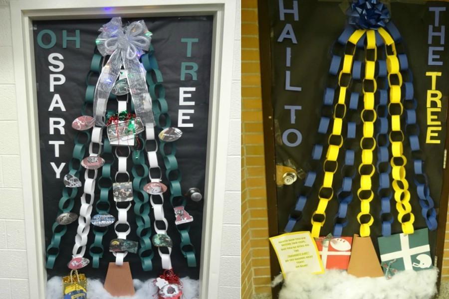 The counseling department shows supports for both Michigan and Michigan State.