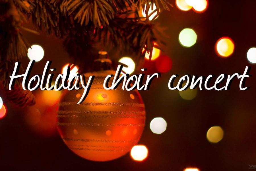 Choir concert to get people into the holiday spirit