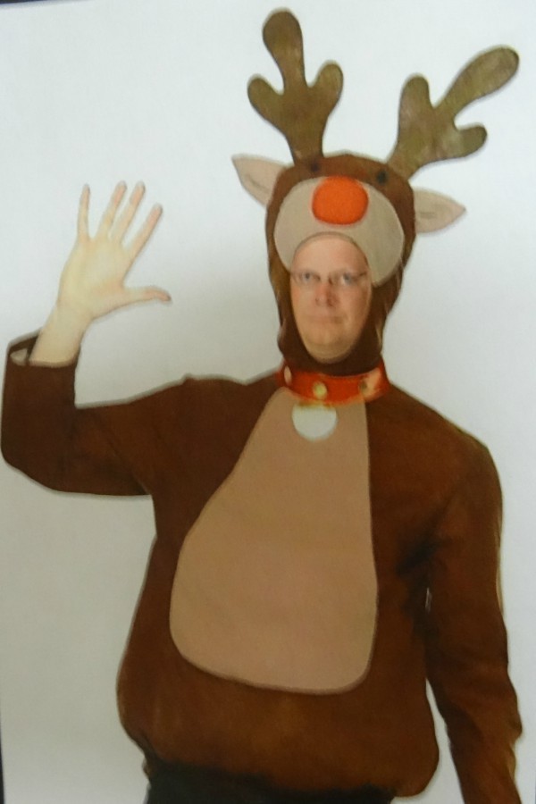 Mr. Moore, the most famous reindeer of all.