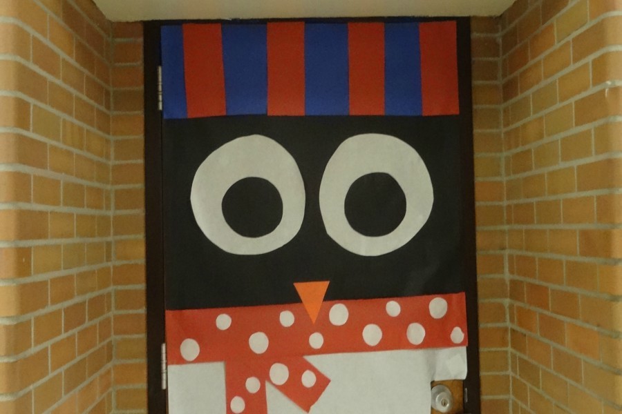 Senora Byrnes door features a penguin.