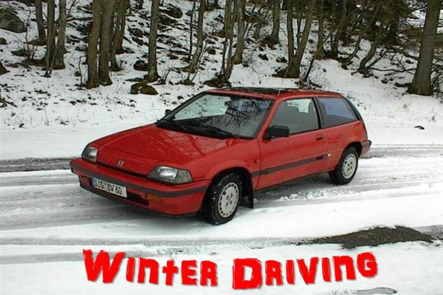 All drivers should use caution on the roads, especially during winter.