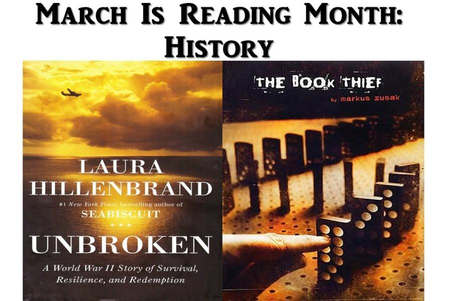 History is yet another genre to read during March, and the rest of the year too. 