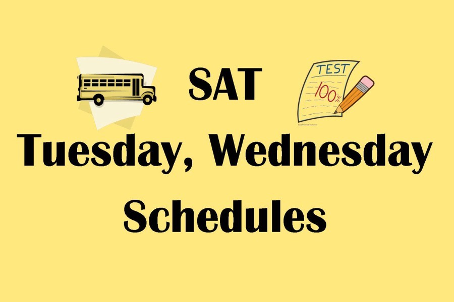 The SAT testing schedules are different for each grade. 