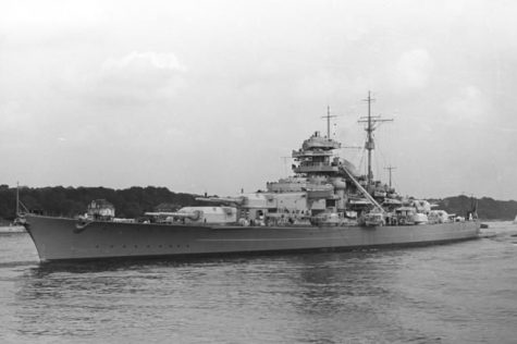 Bismarck in 1940.