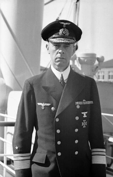 Adm. Günter Lütjens, captain of the Bismarck