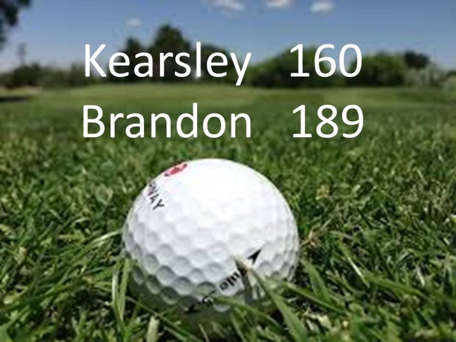 The golf team won its match against Brandon, Thursday, May 5.