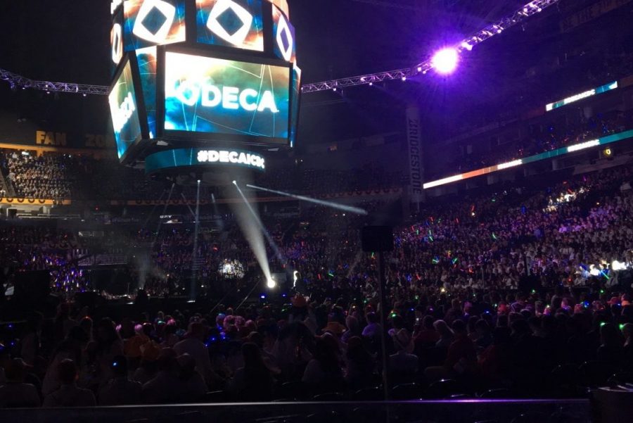 Kearsley DECA members competed at the DECA International Career Development Conference in Nashville, Tenn.