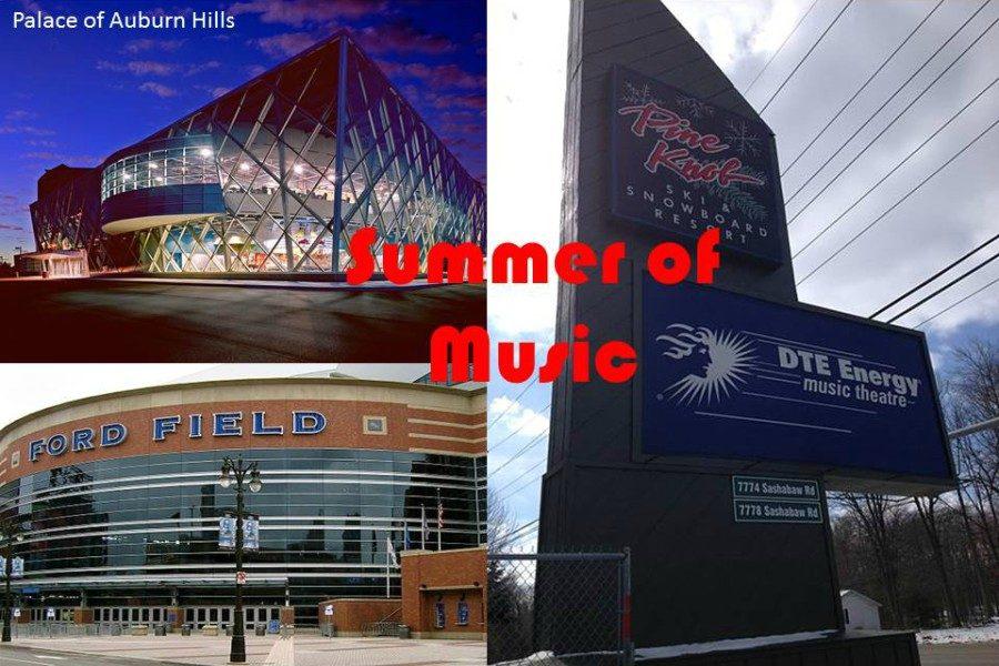Three+Michigan+concert+venues+will+be+hosting+various+artists+over+the+summer.+