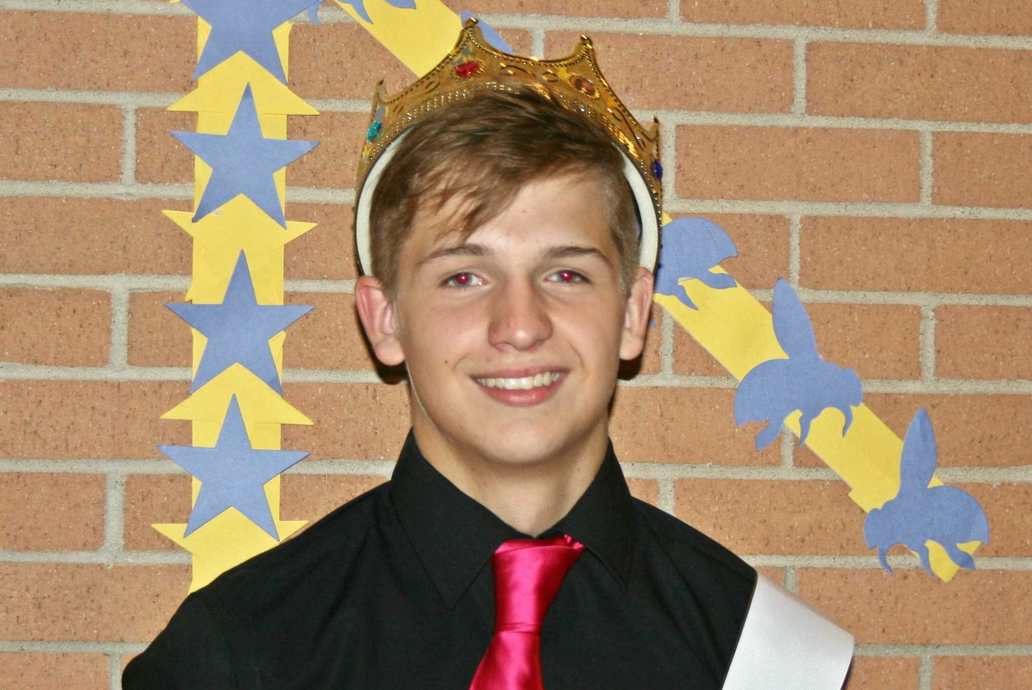 Junior Sebastian Young won the 2016 Mr. Kearsley talent show.