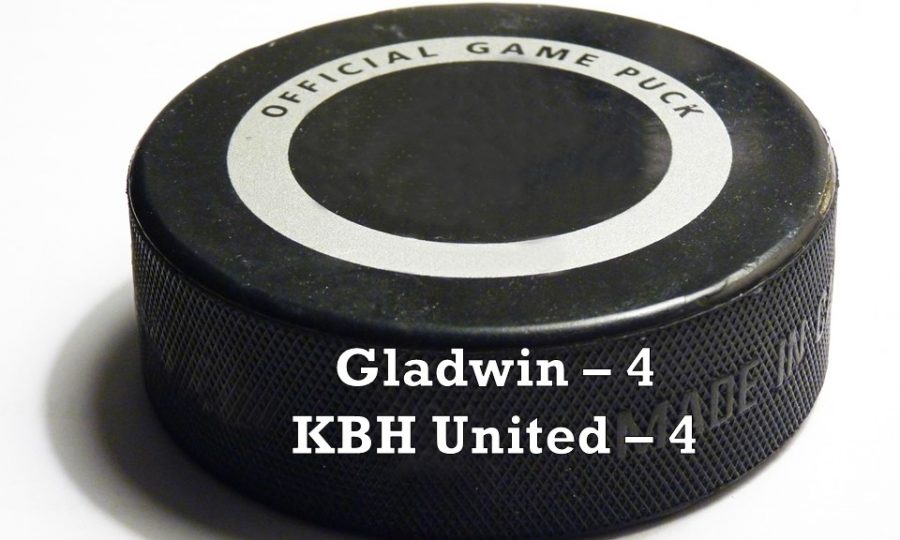 KBH United tied its game against Gladwin High School, 4-4, Monday, Nov. 14.