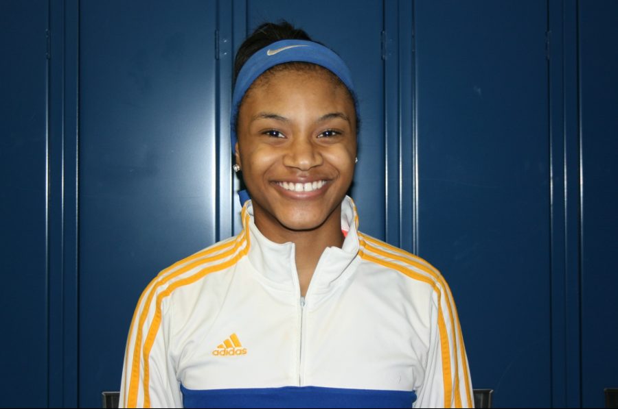 Sophomore Zaria Mitchner led the Hornets with a career-high 21 points in a loss to Fenton on Friday, Feb. 10.