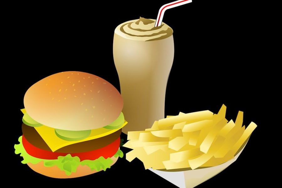 Fast food is consumed heavily by students.