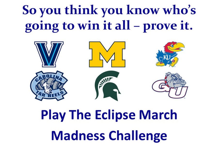 Compete for prizes in the second annual Eclipse March Madness Challenge