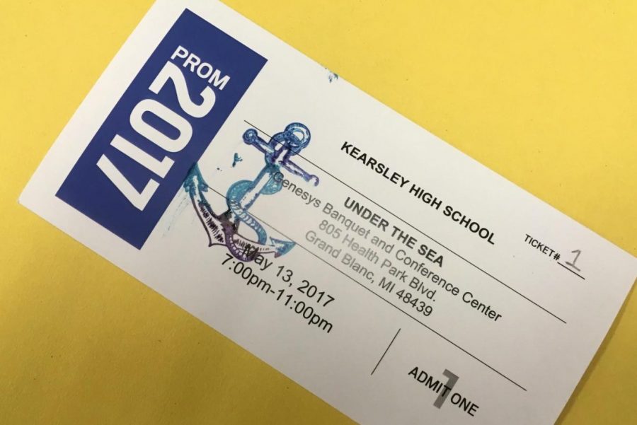 Students can buy their prom tickets during lunch