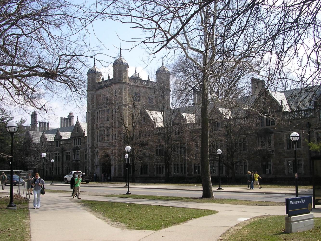 The University of Michigan was founded in 1817. The main campus is in Ann Arbor.