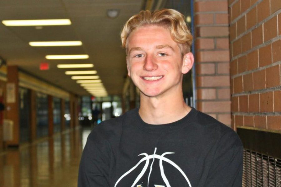 Senior Andy Ruhstorfer led the soccer team with three goals at Mt. Morris on Monday, Sept. 25.