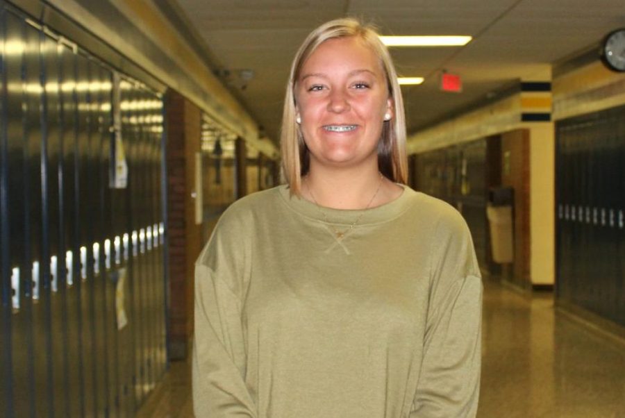 Junior Emily Jones enjoys spending time with friends and dressing up for football games.