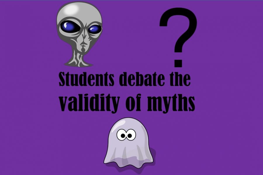Students debate the validity of famous myths