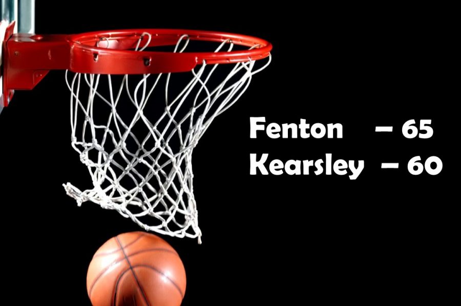 Boys basketball loses league game to Fenton