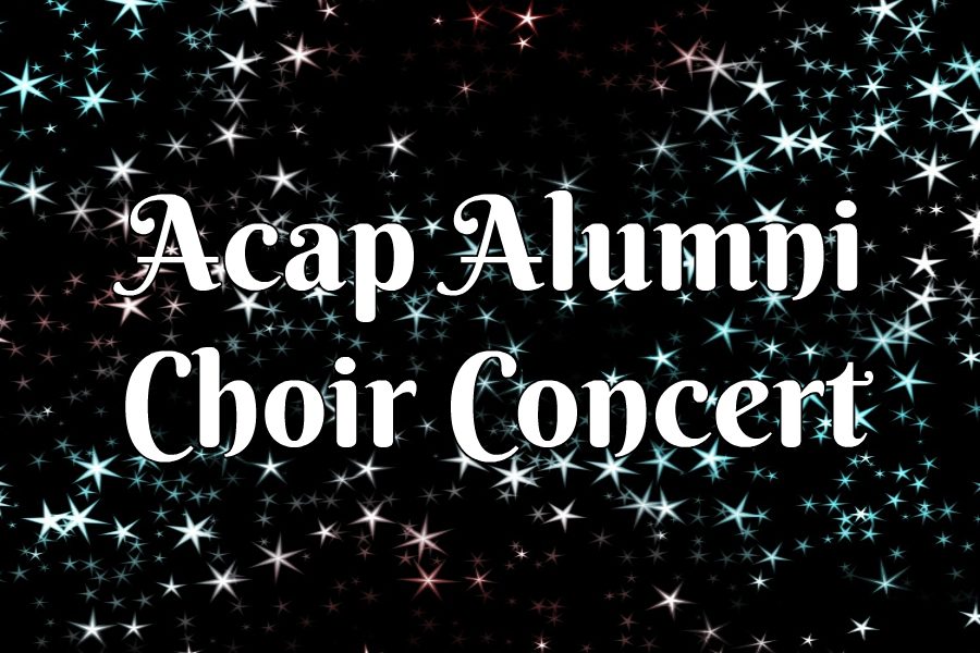 The A Capella Choir will host an alumni concert on Saturday, Dec. 9.