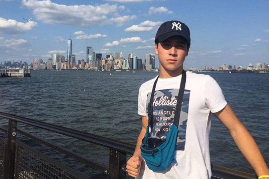 Fernando Ramirez Garcia, a foreign exchange student from Spain, enjoys traveling and being artistic. 