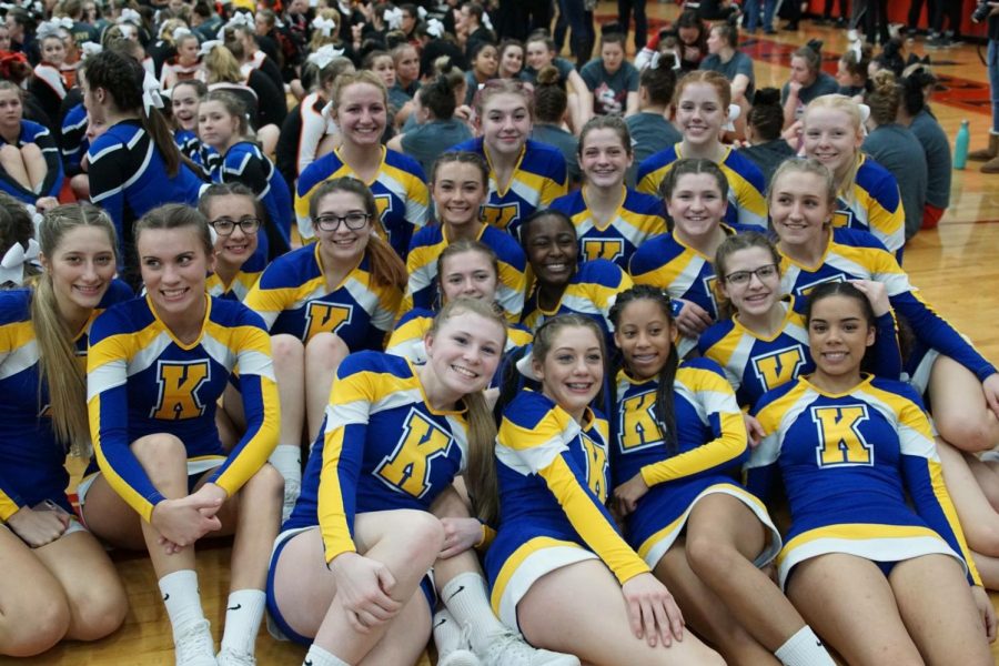 Competitive cheer wins two invitationals – The Eclipse