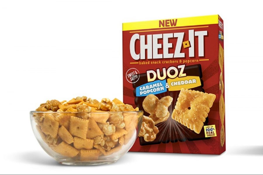 The Kellogg Company recently launched the new snack Cheez-It Duoz.