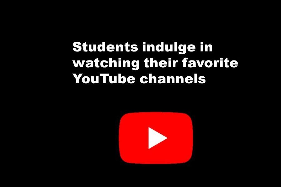 Students indulge in watching their favorite YouTube channels