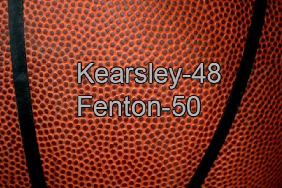 Boys basketball brought down by Fenton