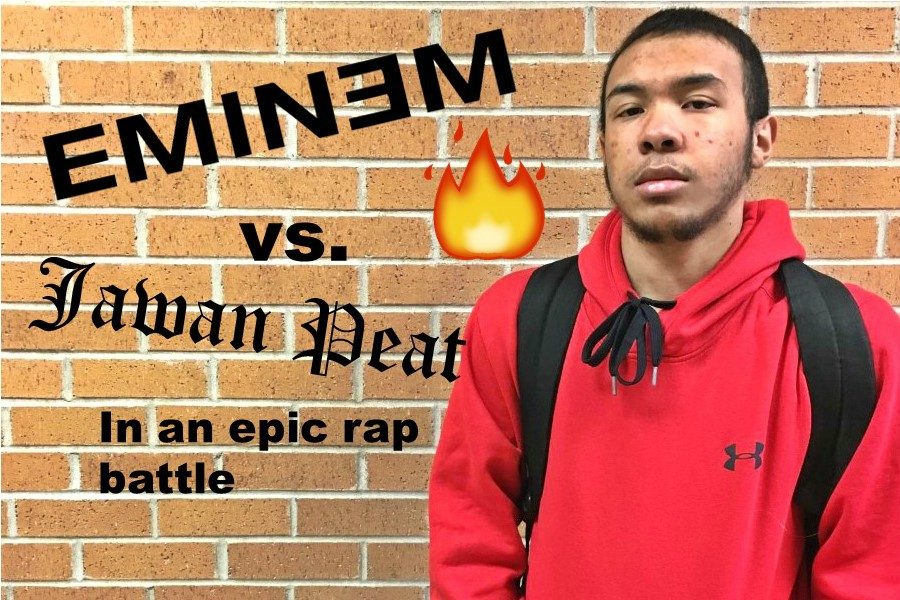 Senior Jawan Peat signed a record deal with his idol Eminem.
