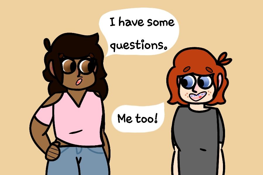 Girl Talk: Three girls discuss common feminine affairs