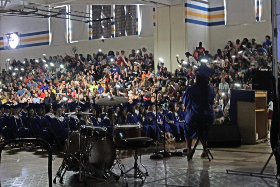 The Senior Class enjoys Class Day on Wednesday, May 30.