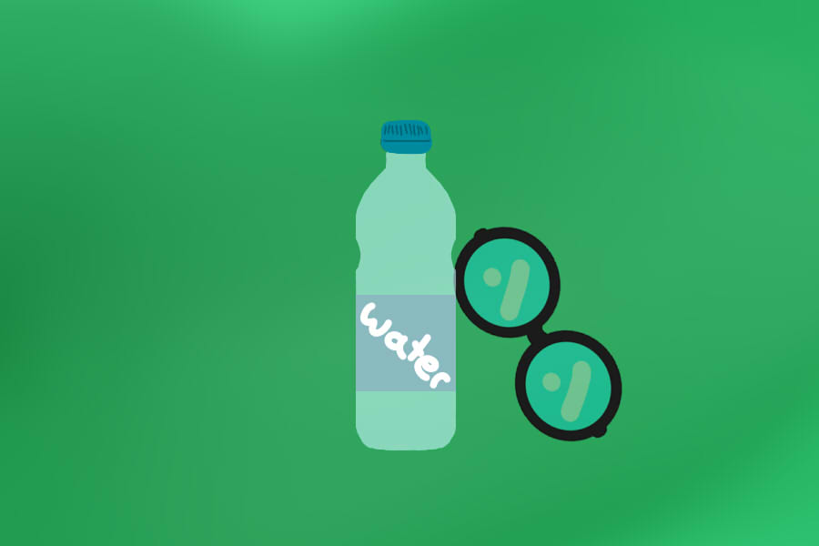 A Michigan company, Genusee, creates frames for glasses out of plastic water bottles to help reduce waste from Flint.