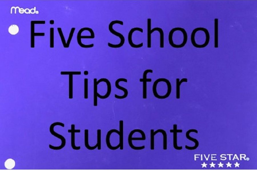 Students should take advantage of these five school tips. 