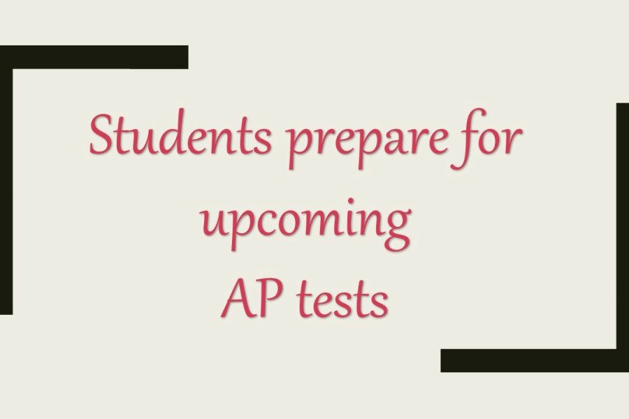Students prepare for upcoming AP tests